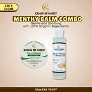 Kamay ni Nanay MenthyBalm & Baby Calming Massage Oil Combo Pack | Soothing Menthol Comfort & Immune-boosting Benefits