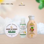 Baby Outdoor Care Bundle: Repelix 100ml + Calming Oil 50ml + Baby Balm 25g | Kamay ni Nanay