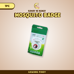 Kamay ni Nanay Natural Mosquito Repellent Clip for Babies - Safe, Hypoallergenic, Easy to Use, Fits All Sizes