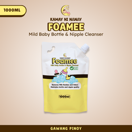 Kamay ni Nanay Foamee Baby Feeding Essentials Cleaner | (1000ml) Foaming Wash
