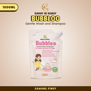 Kamay ni Nanay Bubbloo Baby Bath & Shampoo | [1000ml] Soft & Gentle Formula