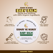 Kamay ni Nanay Baby Balm Bundle | 100% Authentic - Balm for Natural Relief | G6PD Safe