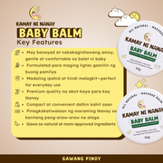 Kamay ni Nanay Baby Balm Bundle | 100% Authentic - Balm for Natural Relief | G6PD Safe