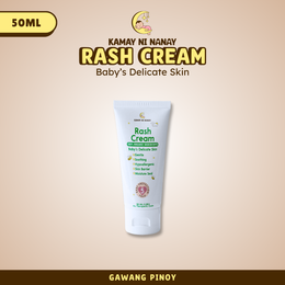 Kamay ni Nanay Organic Baby Rash Cream | [50ML] Gentle Daily Protection
