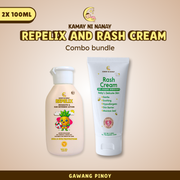 Kamay ni Nanay - Repelix and Rash Cream Combo & Bundle Pack | Diaper Rash Relief & Natural Insect Repellent | Safe for G6PD | Baby & Family Protection