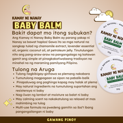 Kamay ni Nanay Original Baby Balm 25g – Organic Soothing Relief for Baby Cough, Colds & Lamig