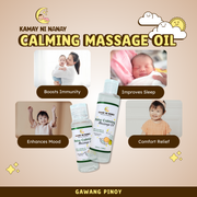 Kamay ni Nanay MenthyBalm & Baby Calming Massage Oil Combo Pack | Soothing Menthol Comfort & Immune-boosting Benefits