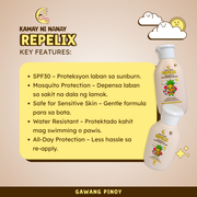 Kamay ni Nanay - Repelix and Rash Cream Combo & Bundle Pack | Diaper Rash Relief & Natural Insect Repellent | Safe for G6PD | Baby & Family Protection