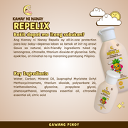 Kamay ni Nanay - Repelix and Rash Cream Combo & Bundle Pack | Diaper Rash Relief & Natural Insect Repellent | Safe for G6PD | Baby & Family Protection