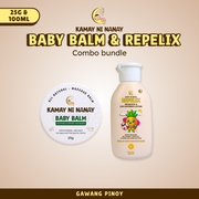 Kamay ni Nanay Protection Bundle - Baby Balm, Menthy Balm, Calming Oil and Repelix | Massage Balm, Massage Oil and Mosquito Repellent with Sun Defender SPF 30++, Essential oil, Soothing baby oil, Motherhood essentials