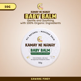Kamay ni Nanay Baby Balm 50g – Natural & Authentic G6PD Safe Relief for Babies