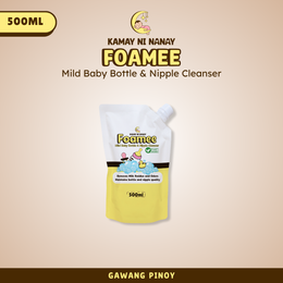 Kamay ni Nanay Foamee  – Bottle & Nipple Cleaner | 500ml Baby Safe, Food Grade, Plant-Based