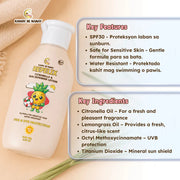 Kamay Ni Nanay Repelix SPF 30+ + Sun Defender Moisturizing Lotion | Water Resistant | UVA & UVB Protection
